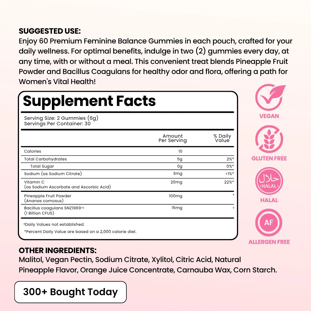 Feminine Balance Gummies